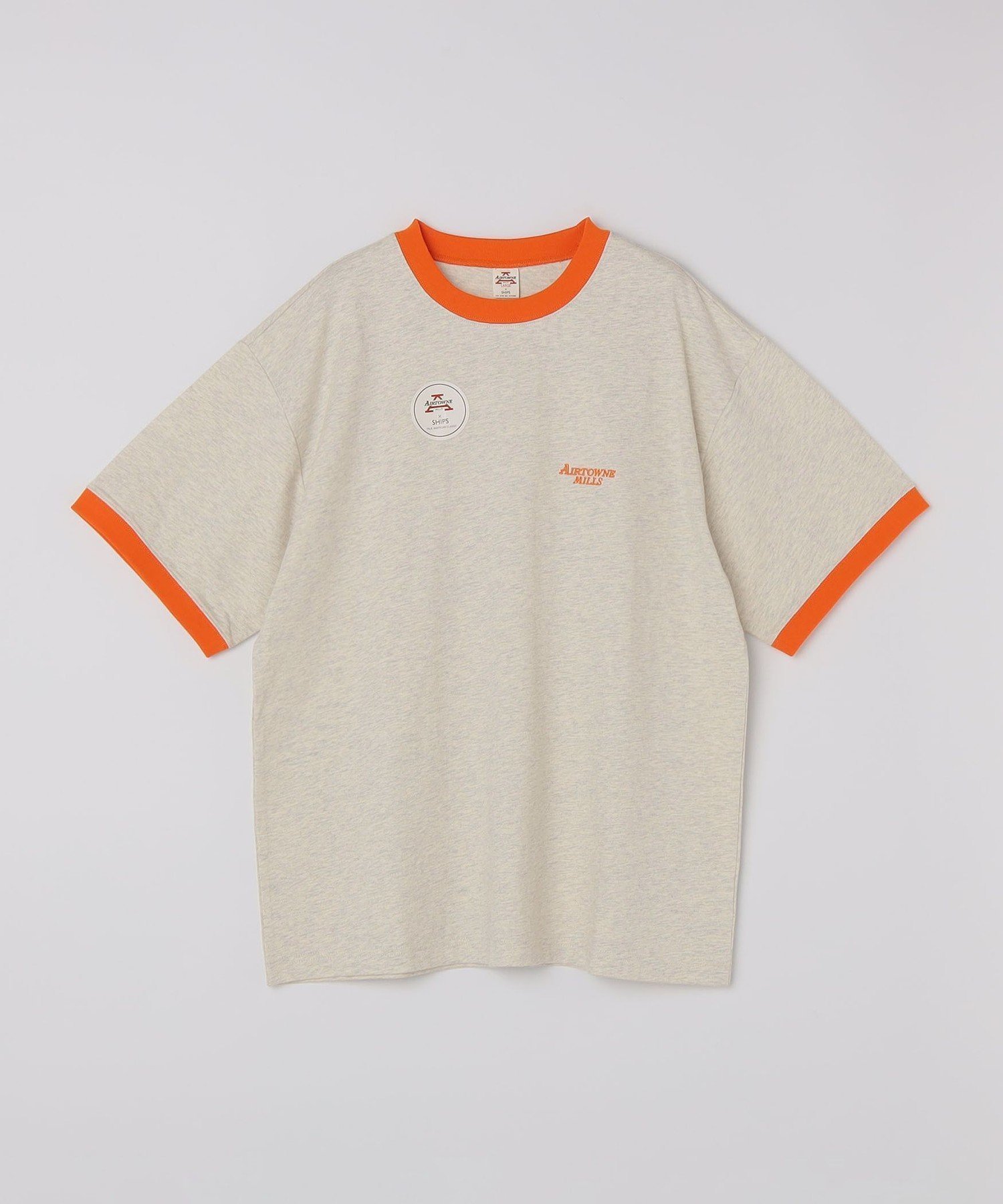 【シップス/SHIPS / MEN】のAIRTOWNE リンガー Tシャツ インテリア・キッズ・メンズ・レディースファッション・服の通販 founy(ファウニー) 　ファッション　Fashion　メンズファッション　Fashion for Men　キルト　Quilt, Quilted Fabric　クラシック　Classic, Timeless Style　ショーツ　Shorts, Short Pants　シンプル　Simple, Minimal　ジャケット　Jacket, Outerwear　デニム　Denim, Jeans Material　ニューヨーク　New York, NYC Style　バランス　Balance, Style Balance　夏　Summer　オレンジ|ID: prp329100004991402 ipo3291000000037382847