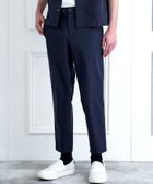 【ドレステリア/DRESSTERIOR / MEN】の【セットアップ可/ウォッシャブル】COOL DOTS イージーパンツ 大人の最旬トレンドファッション＆コーディネート founy(ファウニー) ファッション Fashion メンズファッション Fashion for Men ボトムス Bottoms ウォッシャブル Machine Washable 春 Spring サンダル Sandals, Summer Shoes ショート Short, Short Length シンプル Simple, Minimal スニーカー Sneakers, Trainers スピンドル Spindle, Drawcord スマート Smart, Elegant セットアップ Set-Up, Coordinated Outfit ダメージ Distressed, Destroyed テーパード Tapered, Tapered Pants トレンド Trend, Trending Now 定番 Standard, Basic Item バランス Balance, Style Balance メッシュ Mesh, Net Fabric おすすめ Recommended / Our Picks 夏 Summer ビジネス 仕事 通勤 Business / Work / Commuting thumbnail ネイビー|ID: prp329100004991407 ipo3291000000037382869