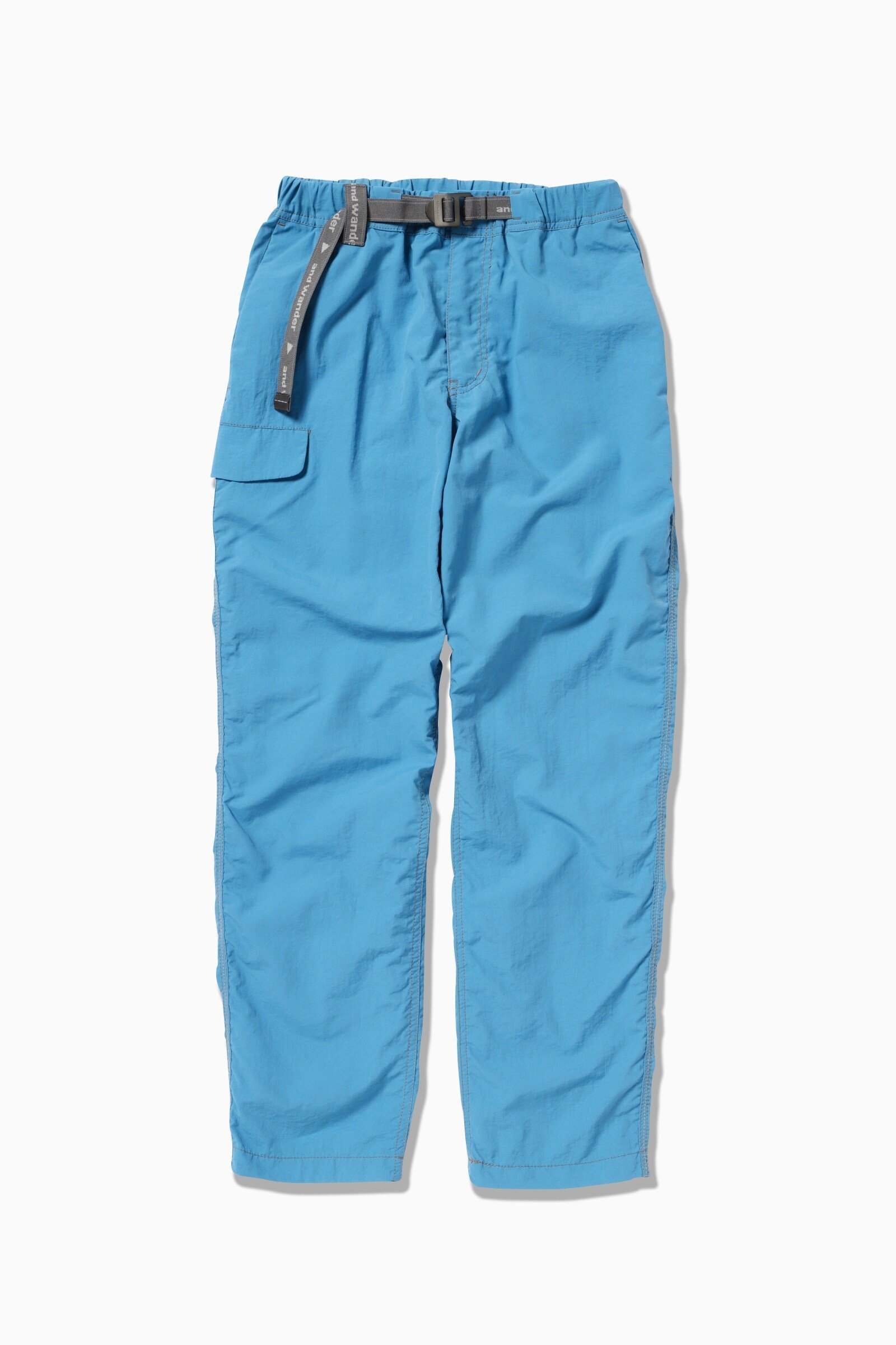 【アンドワンダー/and wander】のNy taffeta hiker pants インテリア・キッズ・メンズ・レディースファッション・服の通販 founy(ファウニー) 　ファッション　Fashion　レディースファッション　Fashion for Women　パンツ　Pants & Trousers　カッティング　Cutting Detail　タフタ　Taffeta, Structured Fabric　ブロック　Block, Solid Block Pattern　l.blue1|ID: prp329100004991440 ipo3291000000037383008
