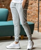 【シフォン/SHIFFON / MEN】の1PIU1UGUALE3 RELAX ラインストーンヘムスウェットジョガーパンツ 大人の最旬トレンドファッション＆コーディネート founy(ファウニー) ファッション Fashion メンズファッション Fashion for Men ボトムス Bottoms スウェット / スエット Sweatshirt, Sweatwear ストーン Stone, Gem-Like セットアップ Set-Up, Coordinated Outfit 定番 Standard, Basic Item バランス Balance, Style Balance パーカー Hoodie, Parka 半袖 Short Sleeve, Half Sleeve リラックス Relax, Relaxed Fit ロング Long, Long-Length thumbnail gray|ID: prp329100004991444 ipo3291000000037383027