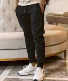 【シフォン/SHIFFON / MEN】の1PIU1UGUALE3 RELAX ラインストーンヘムスウェットジョガーパンツ 大人の最旬トレンドファッション＆コーディネート founy(ファウニー) ファッション Fashion メンズファッション Fashion for Men ボトムス Bottoms スウェット / スエット Sweatshirt, Sweatwear ストーン Stone, Gem-Like セットアップ Set-Up, Coordinated Outfit 定番 Standard, Basic Item バランス Balance, Style Balance パーカー Hoodie, Parka 半袖 Short Sleeve, Half Sleeve リラックス Relax, Relaxed Fit ロング Long, Long-Length thumbnail black|ID: prp329100004991444 ipo3291000000037383028