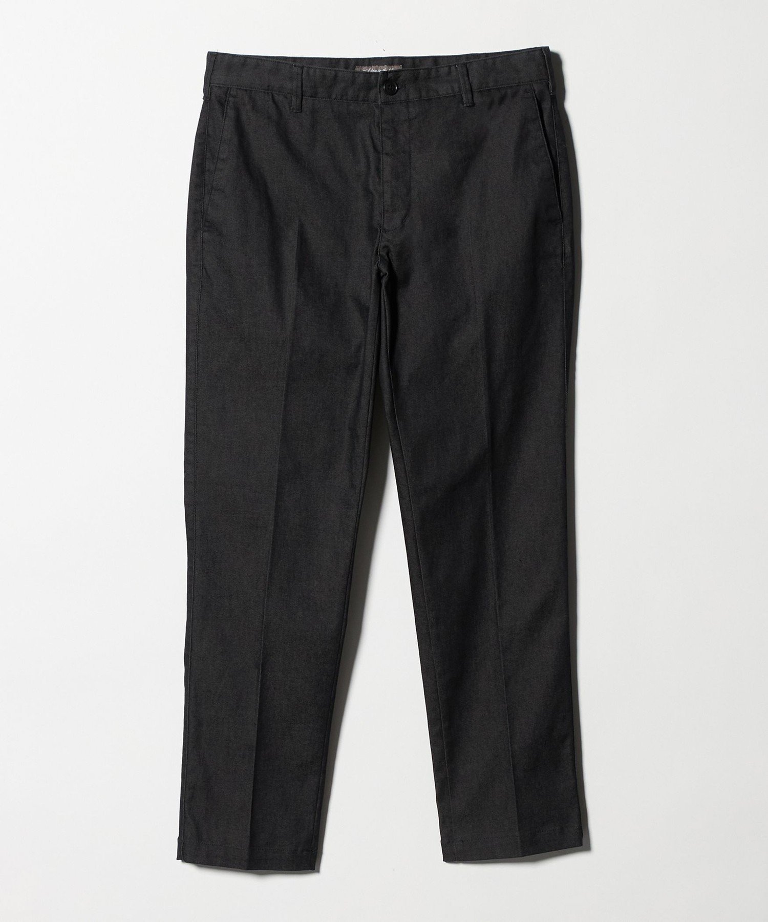 【ユナイテッドアローズ/UNITED ARROWS / MEN】のシャンブレー ツイル ノープリーツスラックス A DAY IN THE LIFE インテリア・キッズ・メンズ・レディースファッション・服の通販 founy(ファウニー) 　ファッション　Fashion　メンズファッション　Fashion for Men　カットソー　Cut and Sewn Top　シャンブレー　Chambray, Denim-Like Fabric　スタイリッシュ　Stylish, Fashionable　ツイル　Twist, Twisted Detail　テーパード　Tapered, Tapered Pants　デニム　Denim, Jeans Material　トレンド　Trend, Trending Now　バランス　Balance, Style Balance　プリーツ　Pleats, Pleated　ベーシック　Basic, Essential　ポケット　Pocket, Pocket Detail　無地　Plain, Solid Color　アウトレット　Outlet / Clearance　ビジネス 仕事 通勤　Business / Work / Commuting　BLACK|ID: prp329100004991447 ipo3291000000037383035