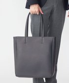 【シップス/SHIPS / MEN】のSHIPS スマート レザー ヴァーティカル トートバッグ 大人の最旬トレンドファッション＆コーディネート founy(ファウニー) ファッション Fashion メンズファッション Fashion for Men バッグ Bags トートバッグ / 通勤・大容量バッグ Tote Bags ジップ Zip, Zipper スマート Smart, Elegant ポケット Pocket, Pocket Detail ライニング Inner Lining, Inner Fabric, Lined エレガント 上品 Elegant ビジネス 仕事 通勤 Business / Work / Commuting thumbnail ネイビー|ID: prp329100004991448 ipo3291000000037383038
