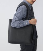 【シップス/SHIPS / MEN】のSHIPS スマート レザー ヴァーティカル トートバッグ 大人の最旬トレンドファッション＆コーディネート founy(ファウニー) ファッション Fashion メンズファッション Fashion for Men バッグ Bags トートバッグ / 通勤・大容量バッグ Tote Bags ジップ Zip, Zipper スマート Smart, Elegant ポケット Pocket, Pocket Detail ライニング Inner Lining, Inner Fabric, Lined エレガント 上品 Elegant ビジネス 仕事 通勤 Business / Work / Commuting thumbnail ブラック|ID: prp329100004991448 ipo3291000000037383040