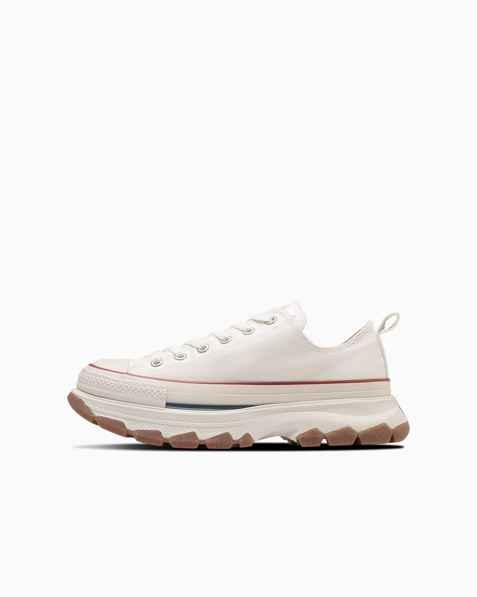 【コンバース/CONVERSE】の【公式】オールスター トレックウエーブ OX 厚底 ローカット インテリア・キッズ・メンズ・レディースファッション・服の通販 founy(ファウニー) 　ファッション　Fashion　レディースファッション　Fashion for Women　クッション　Cushion, Throw Pillow　クラシック　Classic, Timeless Style　シューズ　Shoes, Footwear　ベーシック　Basic, Essential　モチーフ　Motif, Design Theme　厚底　Platform Shoes　ホワイト|ID: prp329100004991452 ipo3291000000037383053