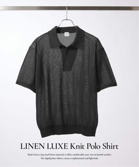 【エディフィス/EDIFICE】のLINEN LUXE ニット ポロ 大人の最旬トレンドファッション＆コーディネート founy(ファウニー) ファッション Fashion レディースファッション Fashion for Women トップス・カットソー Cut & Sew Tops ニット Knit Tops & Sweaters インナー Innerwear クラシック Classic, Timeless Style スマート Smart, Elegant ポロシャツ Polo Shirt, Collared Tee モダン Modern, Contemporary リネン Linen, Linen Fabric 夏 Summer |ID:prp329100004991461