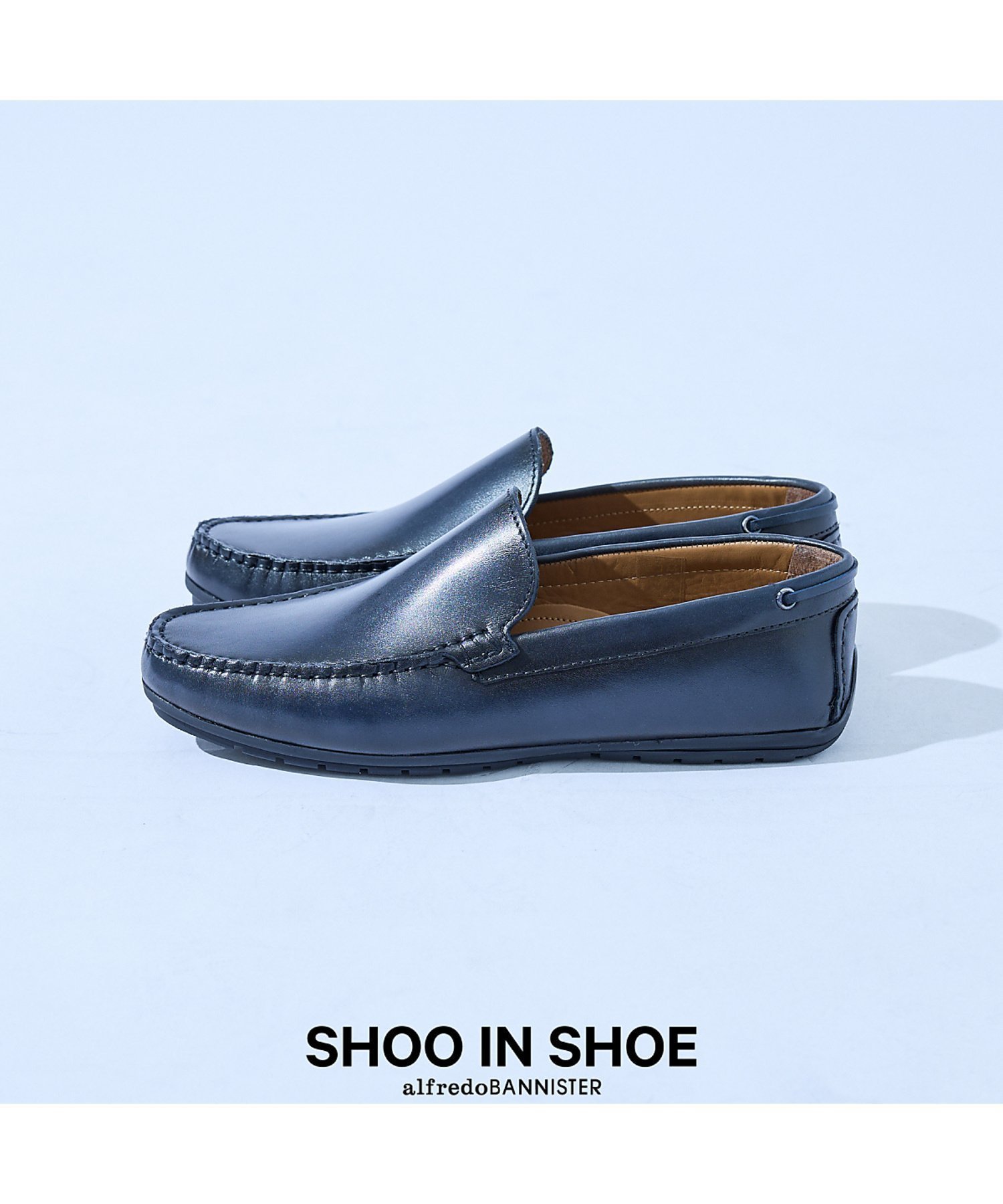 【アルフレッド バニスター/alfredoBANNISTER / MEN】のドライビング レザー シューズ インテリア・キッズ・メンズ・レディースファッション・服の通販 founy(ファウニー) 　ファッション　Fashion　メンズファッション　Fashion for Men　シューズ・靴　Shoes　春　Spring　シューズ　Shoes, Footwear　スタンダード　Standard, Basic　スニーカー　Sneakers, Trainers　ソックス　Socks, Hosiery　トレンド　Trend, Trending Now　定番　Standard, Basic Item　ライニング　Inner Lining, Inner Fabric, Lined　ラバー　Rubber, Rubber Sole　A/W・秋冬　Autumn/Winter　S/S・春夏　SS, Spring/Summer, Warm Season　夏　Summer　ネイビー|ID: prp329100004991481 ipo3291000000037383158