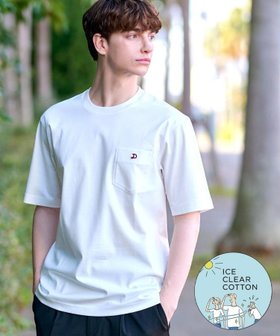 【ドレステリア/DRESSTERIOR / MEN】の【接触冷感/抗菌防臭/消臭】ICE CLEAR COTTON ポケットTシャツ 大人の最旬トレンドファッション＆コーディネート founy(ファウニー) ファッション Fashion メンズファッション Fashion for Men インナー Innerwear 抗菌 Antibacterial, Bacteria-Resistant シンプル Simple, Minimal ジャケット Jacket, Outerwear スマート Smart, Elegant フィット Fit, Slim Fit ブルゾン Blouson, Bomber Jacket ポケット Pocket, Pocket Detail レギュラー Regular, Standard Fit ワンポイント One Point, Statement Accent 夏 Summer |ID:prp329100004991486