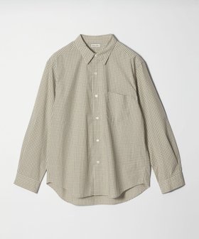 【ビューティ&ユース ユナイテッドアローズ/BEAUTY&YOUTH / UNITED ARROWS / MEN】のSteven Alan 60 コンパクトヤーン チェック レギュラーカラー シャツ NARROW 大人の最旬トレンドファッション＆コーディネート founy(ファウニー) ファッション Fashion メンズファッション Fashion for Men アメリカン American Style 春 Spring ギンガム Gingham, Gingham Fabric コンパクト Compact, Small Size シンプル Simple, Minimal タイプライター Typewriter Fabric, Crisp Cotton チェック Check, Plaid, Tartan ニューヨーク New York, NYC Style フォルム Silhouette, Form リラックス Relax, Relaxed Fit レギュラー Regular, Standard Fit |ID:prp329100004991513