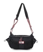【ハンター/HUNTER】のトラベル クロスボディ 大人の最旬トレンドファッション＆コーディネート founy(ファウニー) ファッション Fashion レディースファッション Fashion for Women 旅行 Travel カラフル Colorful Design ジップ Zip, Zipper タオル Towel, Bath Towel トラベル Travel, Travel Gear ドローコード Drawcord, Drawstring Cord フロント Front, Front Design ポケット Pocket, Pocket Detail メッシュ Mesh, Net Fabric リップ Lip, Lip Motif 財布 Wallet, Purse 軽量 Lightweight, Ultra Light thumbnail ブラック / レッドボックスロゴ|ID: prp329100004991550 ipo3291000000037383434