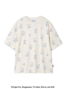 【ジェラート ピケ/gelato pique】の【ドラえもん】【ユニセックス】おはようおやすみTシャツ 大人の最旬トレンドファッション＆コーディネート founy(ファウニー) ファッション Fashion レディースファッション Fashion for Women トップス・カットソー Cut & Sew Tops シャツ・ブラウス・オフィスカジュアル Elegant Blouses & Button-Ups ロングTシャツ・Tシャツ Longline T-Shirts & Tees カーディガン Cardigan, Knitwear キャラクター Character, Licensed Characters コレクション Collection, Seasonal Line スペシャル Special, Limited Edition スマート Smart, Elegant 人気 Popular, Best Seller ハーフ Half, Half-Length ユニセックス Unisex, Genderless お家時間・ステイホーム Stay Home / At Home |ID:prp329100004991557