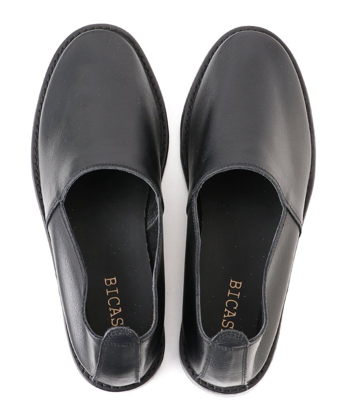 【ビカーシ/BICASH / MEN】のBICASH/レザーエスパドリーユ インテリア・キッズ・メンズ・レディースファッション・服の通販 founy(ファウニー) https://founy.com/ ファッション Fashion メンズファッション Fashion for Men スリッポン Slip-On, Loafer ハンド Hand, Handmade プレーン Plain, Simple 別注 Limited Edition, Custom Order 定番 Standard, Basic Item |ID: prp329100004991588 ipo3291000000037383577