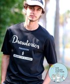【ドレステリア/DRESSTERIOR / MEN】の【接触冷感/抗菌防臭/消臭】ICE CLEAR COTTON ロゴT ブラック|ID: prp329100004991663 ipo3291000000037383855