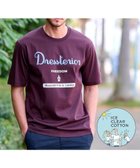 【ドレステリア/DRESSTERIOR / MEN】の【接触冷感/抗菌防臭/消臭】ICE CLEAR COTTON ロゴT ブラウン|ID: prp329100004991663 ipo3291000000037383856