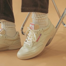 【リーボック/REEBOK / MEN】のクラブシー 85 ヴィンテージ / CLUB C 85 VINTAGE 大人の最旬トレンドファッション＆コーディネート founy(ファウニー) ファッション Fashion メンズファッション Fashion for Men クッション Cushion, Throw Pillow クラシック Classic, Timeless Style シンプル Simple, Minimal ソックス Socks, Hosiery ライナー Liner, Inner Layer ラバー Rubber, Rubber Sole ヴィンテージ Vintage Style 軽量 Lightweight, Ultra Light |ID:prp329100004991674