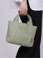 【ユナイテッド ベース/UNITED BASE】のUNITED BASE/キャンバス帆布ミニトートバッグ カーキ|ID: prp329100004991690 ipo3291000000037383955