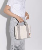 【ユナイテッド ベース/UNITED BASE】のUNITED BASE/キャンバス帆布ミニトートバッグ ナチュラルグレー|ID: prp329100004991690 ipo3291000000037383959