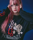 【ジャックローズ/JACKROSE / MEN】のGALFY/ガルフィー メリケンHERTSロンTee(MENS) 大人の最旬トレンドファッション＆コーディネート founy(ファウニー) ファッション Fashion メンズファッション Fashion for Men オレンジ Orange チェック Check, Plaid, Tartan トレンド Trend, Trending Now 再入荷 Restock / Back in Stock 犬 Dog thumbnail ブラック|ID: prp329100004991703 ipo3291000000037384022