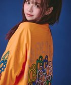 【ジャックローズ/JACKROSE / MEN】のGALFY/ガルフィー メリケンHERTSロンTee(MENS) 大人の最旬トレンドファッション＆コーディネート founy(ファウニー) ファッション Fashion メンズファッション Fashion for Men オレンジ Orange チェック Check, Plaid, Tartan トレンド Trend, Trending Now 再入荷 Restock / Back in Stock 犬 Dog thumbnail オレンジ|ID: prp329100004991703 ipo3291000000037384023