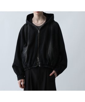 【ハレ/HARE / MEN】のコンパクトデニムフードブルゾン 大人の最旬トレンドファッション＆コーディネート founy(ファウニー) ファッション Fashion メンズファッション Fashion for Men コンパクト Compact, Small Size ダブル Double, Double-Breasted デニム Denim, Jeans Material トレンド Trend, Trending Now ブルゾン Blouson, Bomber Jacket |ID:prp329100004991736