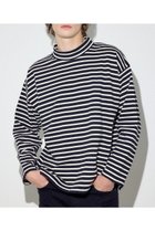 【アズールバイマウジー/AZUL by moussy / MEN】のボーダー長袖トップス 柄BLK5|ID: prp329100004991768 ipo3291000000037384322