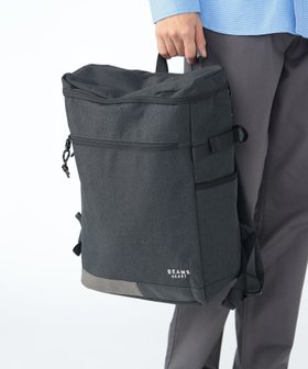 【ビームス ハート/BEAMS HEART / MEN】の【13インチノートPC収納可/A4サイズ対応】ポリエステル 杢素材 ボックス バックパック お仕事 ビジネス リュック 大容量 大人の最旬トレンドファッション＆コーディネート founy(ファウニー) ファッション Fashion メンズファッション Fashion for Men インナー Innerwear コンビ Combo, Combination Style 傘 Umbrella, Parasol 軽量 Lightweight, Ultra Light ジップ Zip, Zipper スクエア Square, Square Shape ツイスト Tweed, Tweed Fabric 定番 Standard, Basic Item 人気 Popular, Best Seller フィット Fit, Slim Fit ボックス Boxy, Box Shape ポケット Pocket, Pocket Detail ポーチ Pouch, Small Case メンズ Men's, Menswear リュック Backpack, Rucksack 旅行 Travel ビジネス 仕事 通勤 Business / Work / Commuting |ID:prp329100004991788