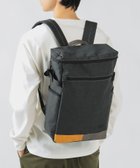 【ビームス ハート/BEAMS HEART / MEN】の【13インチノートPC収納可/A4サイズ対応】ポリエステル 杢素材 ボックス バックパック お仕事 ビジネス リュック 大容量 CHARCOAL.G|ID: prp329100004991788 ipo3291000000037384404