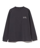 【ビームス/BEAMS / MEN】のダンボール ロゴ プリント ロングスリーブ カットソー(吸水速乾・毛玉軽減) 大人の最旬トレンドファッション＆コーディネート founy(ファウニー) ファッション Fashion メンズファッション Fashion for Men トップス・カットソー Cut & Sew Tops カットソー Cut and Sewn Top シンプル Simple, Minimal スリーブ Sleeve, Long Sleeve / Short Sleeve フィット Fit, Slim Fit プリント Print, Printed Pattern リラックス Relax, Relaxed Fit ロング Long, Long-Length 人気 Popular, Best Seller 吸水 Absorbent, Quick-Dry thumbnail CH.GREY|ID: prp329100004991796 ipo3291000000037384436