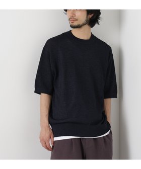 【ナノ ユニバース/nano universe / MEN】のギマクルーネック ニットTシャツ 大人の最旬トレンドファッション＆コーディネート founy(ファウニー) ファッション Fashion メンズファッション Fashion for Men ウォッシャブル Machine Washable 春 Spring スタンダード Standard, Basic 透かし Cut-Out, Lacework ベーシック Basic, Essential ワイド Wide, Wide Fit S/S・春夏 SS, Spring/Summer, Warm Season おすすめ Recommended / Our Picks 夏 Summer 2026年 2026 2026春夏・S/S Spring/Summer 2026 SS26 |ID:prp329100004991840