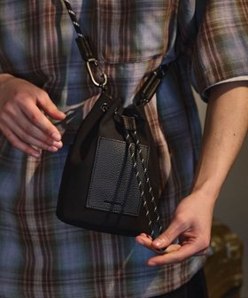 【ニコアンド/niko and / MEN】のパラコード巾着ミニショルダー 大人の最旬トレンドファッション＆コーディネート founy(ファウニー) ファッション Fashion メンズファッション Fashion for Men コンパクト Compact, Small Size 巾着 Drawstring Bag, Kinchaku ショルダー Shoulder, Shoulder Strap スマホ Smartphone, Mobile Device 財布 Wallet, Purse ポケット Pocket, Pocket Detail ワンポイント One Point, Statement Accent おすすめ Recommended / Our Picks エレガント 上品 Elegant ギフト プレゼント Gift / Present |ID:prp329100004991871