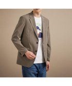 【タケオキクチ/TAKEO KIKUCHI / MEN】の【Begin5月号掲載/通気性】トリコットサッカー ジャケット ピンクベージュ|ID: prp329100004991885 ipo3291000000037384827
