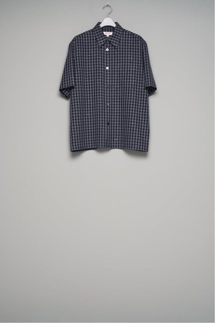 【エムエーエスユー/MASU】のSPARKLING PLAID HALF SLEEVE SHIRT インテリア・キッズ・メンズ・レディースファッション・服の通販 founy(ファウニー) https://founy.com/ ファッション Fashion レディースファッション Fashion for Women トップス・カットソー Cut & Sew Tops シャツ・ブラウス・オフィスカジュアル Elegant Blouses & Button-Ups |ID: prp329100004991886 ipo3291000000037384829