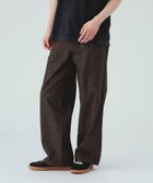 【ビームス ハート/BEAMS HEART / MEN】のデニムライク ツイル 2タック ワイドストレートパンツ BROWN|ID: prp329100004991911 ipo3291000000037384902