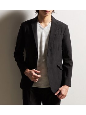 【ニコル/NICOLE / MEN】の3Dメッシュサッカージャケット 大人の最旬トレンドファッション＆コーディネート founy(ファウニー) ファッション Fashion メンズファッション Fashion for Men 春 Spring 秋 Autumn 軽量 Lightweight, Ultra Light サッカー Seersucker, Summer Fabric シェイプ Shape, Slim Fit ジャケット Jacket, Outerwear スマート Smart, Elegant セットアップ Set-Up, Coordinated Outfit メッシュ Mesh, Net Fabric おすすめ Recommended / Our Picks |ID:prp329100004991926