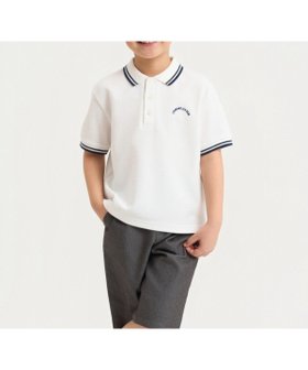 【コムサイズム/COMME CA ISM / KIDS】のライン入り 鹿の子 ポロシャツ 大人の最旬トレンドファッション＆コーディネート founy(ファウニー) ファッション Fashion キッズファッション Fashion for Kids 吸水 Absorbent, Quick-Dry 鹿の子 Piqué, Kanoko Fabric ベビー Baby, Babywear ベーシック Basic, Essential ポロシャツ Polo Shirt, Collared Tee ワンポイント One Point, Statement Accent |ID:prp329100004991937