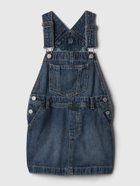 【ギャップ/GAP / KIDS】のbabyGap デニムサロペットスカート 大人の最旬トレンドファッション＆コーディネート founy(ファウニー) ファッション Fashion キッズファッション Fashion for Kids スクエア Square, Square Shape パッチ Patch, Appliqué フロント Front, Front Design ベビー Baby, Babywear ラップ Wrap, Wrap Design thumbnail DARK WASH INDIGO|ID: prp329100004991950 ipo3291000000037385083