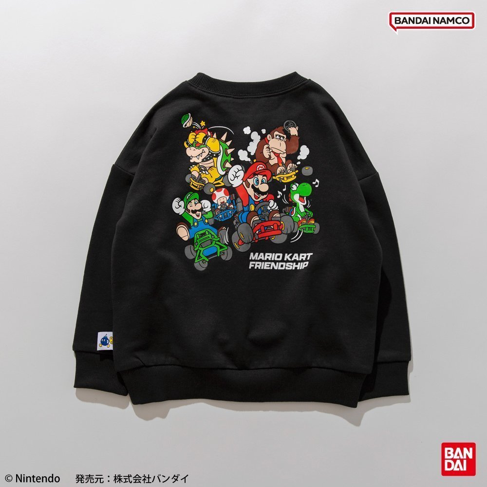 【ブランシェス/branshes / KIDS】の【マリオカート】トレーナー 大人の最旬トレンドファッション＆コーディネート founy(ファウニー) 　ファッション　Fashion　キッズファッション　Fashion for Kids　キャラクター　Character, Licensed Characters　トレーナー　Sweatshirt, Trainer　プリント　Print, Printed Pattern　 other-1|ID: prp329100004991966 ipo3291000000037385151