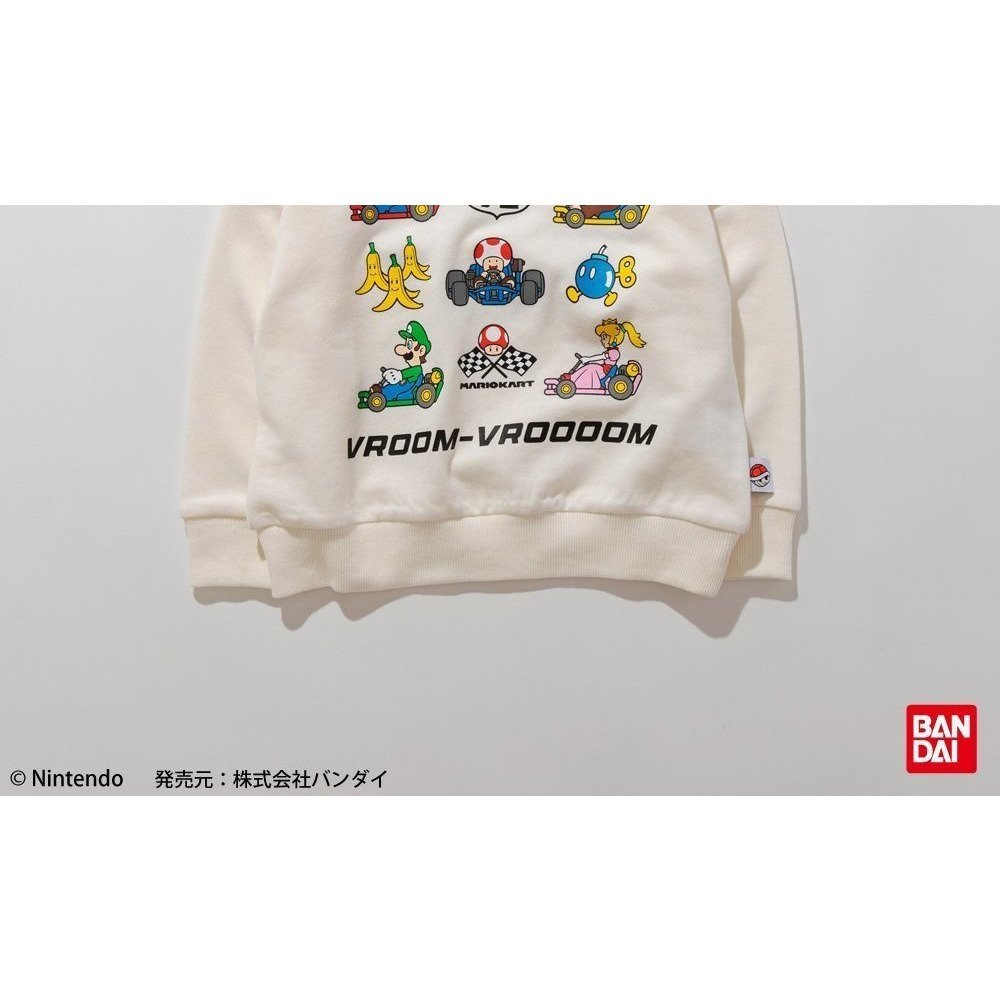 【ブランシェス/branshes / KIDS】の【マリオカート】トレーナー インテリア・キッズ・メンズ・レディースファッション・服の通販 founy(ファウニー) 　ファッション　Fashion　キッズファッション　Fashion for Kids　キャラクター　Character, Licensed Characters　トレーナー　Sweatshirt, Trainer　プリント　Print, Printed Pattern　アイボリー|ID: prp329100004991966 ipo3291000000037385153