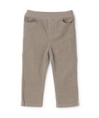 【ナルミヤ オンライン/NARUMIYA ONELINE / KIDS】のコーデュロイストレートパンツ 大人の最旬トレンドファッション＆コーディネート founy(ファウニー) ファッション Fashion キッズファッション Fashion for Kids ボトムス Bottoms なめらか Smooth, Silky Texture コーデュロイ Corduroy, Cord Fabric ストレート Straight, Straight Cut ポケット Pocket, Pocket Detail thumbnail ライト グレー|ID: prp329100004991968 ipo3291000000037385166