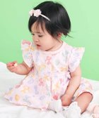 【ベベ オンライン ストア/BEBE ONLINE STORE / KIDS】の【お揃い】バルーン宝石アイス果物総柄プリントボディミニベビー(60~80cm) 大人の最旬トレンドファッション＆コーディネート founy(ファウニー) ファッション Fashion キッズファッション Fashion for Kids イエロー Yellow 春 Spring コレクション Collection, Seasonal Line チェック Check, Plaid, Tartan バルーン Balloon, Balloon Silhouette フレンチ French, French Style プリント Print, Printed Pattern ベビー Baby, Babywear 半袖 Short Sleeve, Half Sleeve モチーフ Motif, Design Theme リゾート Resort, Vacation Style リボン Ribbon, Bow レース Lace, Lace Fabric S/S・春夏 SS, Spring/Summer, Warm Season 夏 Summer エレガント 上品 Elegant 2026年 2026 2026春夏・S/S Spring/Summer 2026 SS26 thumbnail ピンク系|ID: prp329100004991971 ipo3291000000037385173
