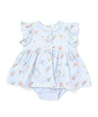 【ベベ オンライン ストア/BEBE ONLINE STORE / KIDS】の【お揃い】バルーン宝石アイス果物総柄プリントボディミニベビー(60~80cm) 大人の最旬トレンドファッション＆コーディネート founy(ファウニー) ファッション Fashion キッズファッション Fashion for Kids イエロー Yellow 春 Spring コレクション Collection, Seasonal Line チェック Check, Plaid, Tartan バルーン Balloon, Balloon Silhouette フレンチ French, French Style プリント Print, Printed Pattern ベビー Baby, Babywear 半袖 Short Sleeve, Half Sleeve モチーフ Motif, Design Theme リゾート Resort, Vacation Style リボン Ribbon, Bow レース Lace, Lace Fabric S/S・春夏 SS, Spring/Summer, Warm Season 夏 Summer エレガント 上品 Elegant 2026年 2026 2026春夏・S/S Spring/Summer 2026 SS26 thumbnail ブルー系|ID: prp329100004991971 ipo3291000000037385175