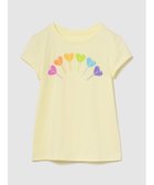 【ギャップ/GAP / KIDS】のグラフィックTシャツ (キッズ) 大人の最旬トレンドファッション＆コーディネート founy(ファウニー) ファッション Fashion キッズファッション Fashion for Kids グラフィック Graphic, Graphic Design ストレート Straight, Straight Cut フィット Fit, Slim Fit フロント Front, Front Design リラックス Relax, Relaxed Fit 半袖 Short Sleeve, Half Sleeve thumbnail YELLOW GLOW|ID: prp329100004991973 ipo3291000000037385182