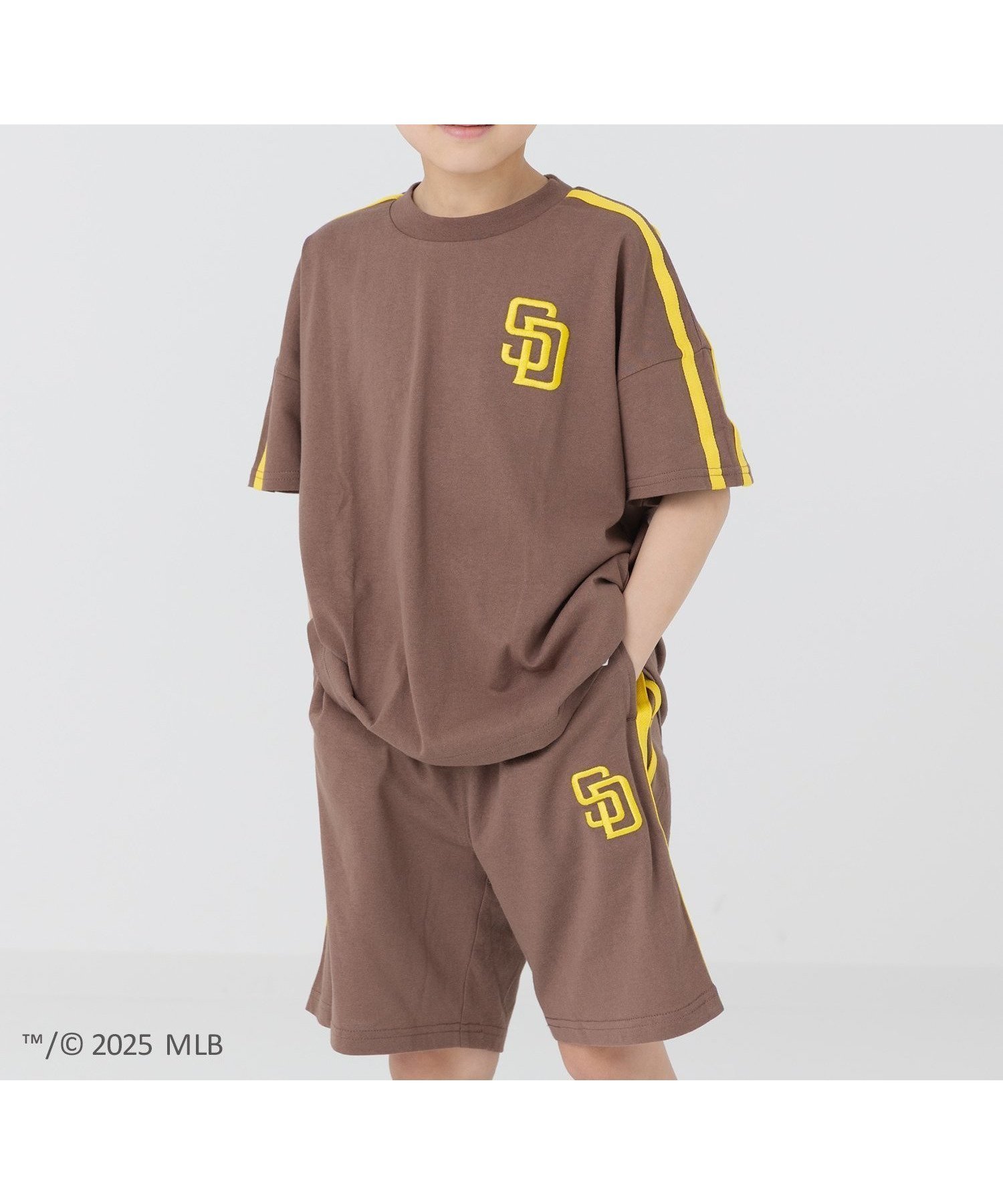 【チルツー/chil2 / KIDS】のMLB セットアップ 大人の最旬トレンドファッション＆コーディネート founy(ファウニー) 　ファッション　Fashion　キッズファッション　Fashion for Kids　シンプル　Simple, Minimal　セットアップ　Set-Up, Coordinated Outfit　ハーフ　Half, Half-Length　半袖　Short Sleeve, Half Sleeve　 other-1|ID: prp329100004991981 ipo3291000000037385233