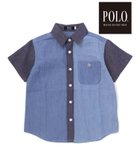 【ベベ オンライン ストア/BEBE ONLINE STORE / KIDS】の【POLO BCS(ポロ・ビーシーエス)*SLAP SLIPコラボ】カラー切り替えデニムストライプ半袖シャツ(80~130cm) 大人の最旬トレンドファッション＆コーディネート founy(ファウニー) ファッション Fashion キッズファッション Fashion for Kids 春 Spring コラボ Collaboration, Collab コレクション Collection, Seasonal Line シンプル Simple, Minimal ストライプ Stripe, Striped Pattern チェック Check, Plaid, Tartan デニム Denim, Jeans Material フレンチ French, French Style ポケット Pocket, Pocket Detail ポロシャツ Polo Shirt, Collared Tee 半袖 Short Sleeve, Half Sleeve モチーフ Motif, Design Theme リゾート Resort, Vacation Style レース Lace, Lace Fabric ワンポイント One Point, Statement Accent S/S・春夏 SS, Spring/Summer, Warm Season おすすめ Recommended / Our Picks 夏 Summer エレガント 上品 Elegant 2026年 2026 2026春夏・S/S Spring/Summer 2026 SS26 thumbnail ブルー系|ID: prp329100004991982 ipo3291000000037385239
