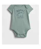 【ギャップ/GAP / KIDS】のはじめてのお気に入り オーガニックコットン100% ボディスーツ (ベビー) 大人の最旬トレンドファッション＆コーディネート founy(ファウニー) ファッション Fashion キッズファッション Fashion for Kids コレクション Collection, Seasonal Line スーツ Suit, Formalwear ベビー Baby, Babywear 半袖 Short Sleeve, Half Sleeve thumbnail DINO|ID: prp329100004991990 ipo3291000000037385276