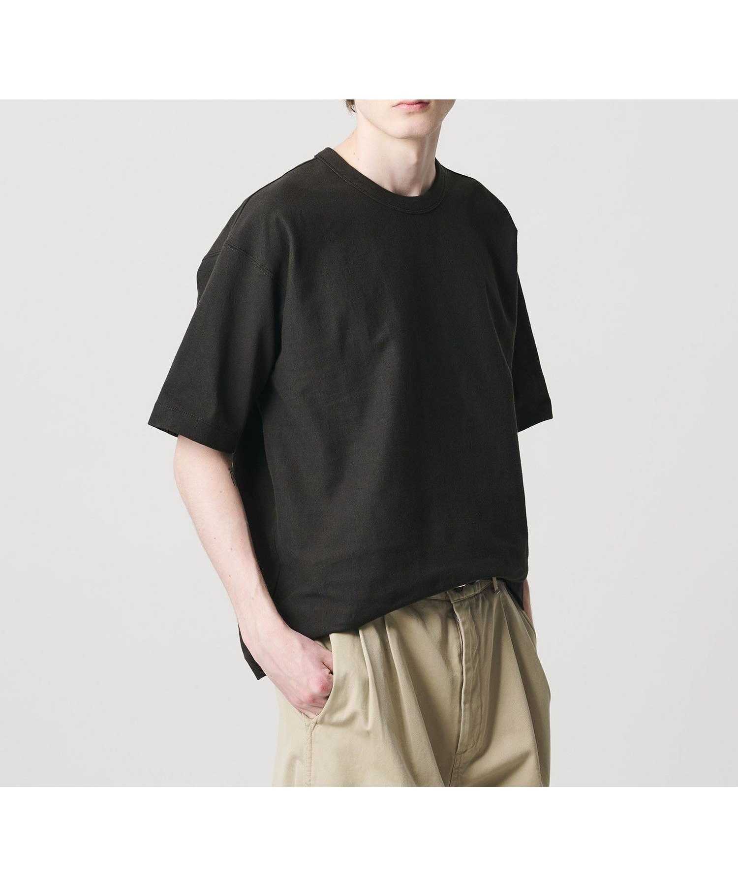 【ビューティ&ユース ユナイテッドアローズ/BEAUTY&YOUTH / UNITED ARROWS / MEN】のTHE HEAVY 10oz ヘビー ワイド クルーネック Tシャツ インテリア・キッズ・メンズ・レディースファッション・服の通販 founy(ファウニー) 　ファッション　Fashion　メンズファッション　Fashion for Men　アメリカン　American Style　スタンダード　Standard, Basic　スペシャル　Special, Limited Edition　スポーツ　Sports, Activewear　定番　Standard, Basic Item　人気　Popular, Best Seller　バイアス　Bias, Diagonal Cut　バランス　Balance, Style Balance　パターン　Pattern, Design Print　フラット　Flat, Flat Shoes　プリント　Print, Printed Pattern　ルーズ　Loose, Oversized　ワイド　Wide, Wide Fit　夏　Summer　DK.GRAY|ID: prp329100004991998 ipo3291000000037385347