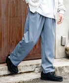 【ロッキーモンロー/Rocky Monroe / MEN】のワイドテーパード スケーターワークパンツ ブルーグレー|ID: prp329100004992007 ipo3291000000037385401