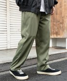 【ロッキーモンロー/Rocky Monroe / MEN】のワイドテーパード スケーターワークパンツ カーキ|ID: prp329100004992007 ipo3291000000037385406