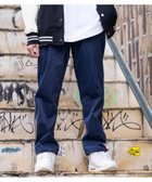 【ロッキーモンロー/Rocky Monroe / MEN】のワイドテーパード スケーターワークパンツ ネイビー|ID: prp329100004992007 ipo3291000000037385407