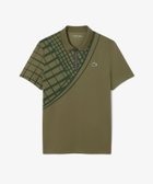 【ラコステ/LACOSTE / MEN】のアシンメトリーラケットグラフィックウルトラドライポロシャツ 大人の最旬トレンドファッション＆コーディネート founy(ファウニー) ファッション Fashion メンズファッション Fashion for Men アシンメトリー Asymmetrical Style グラフィック Graphic, Graphic Design シリコン Silicone, Silicone Material ジップ Zip, Zipper モチーフ Motif, Design Theme 鹿の子 Piqué, Kanoko Fabric thumbnail オリーブ|ID: prp329100004992020 ipo3291000000037385481